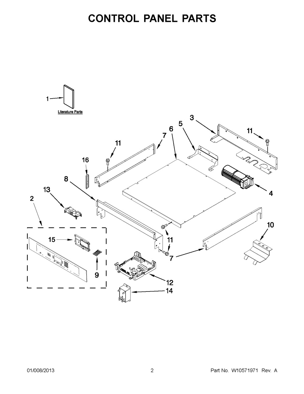 W10517900 : W10517900 PANL-CNTRL