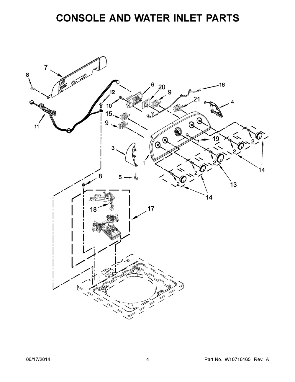 WHIRLPOOL, CNTRL-ELEC, W10634026