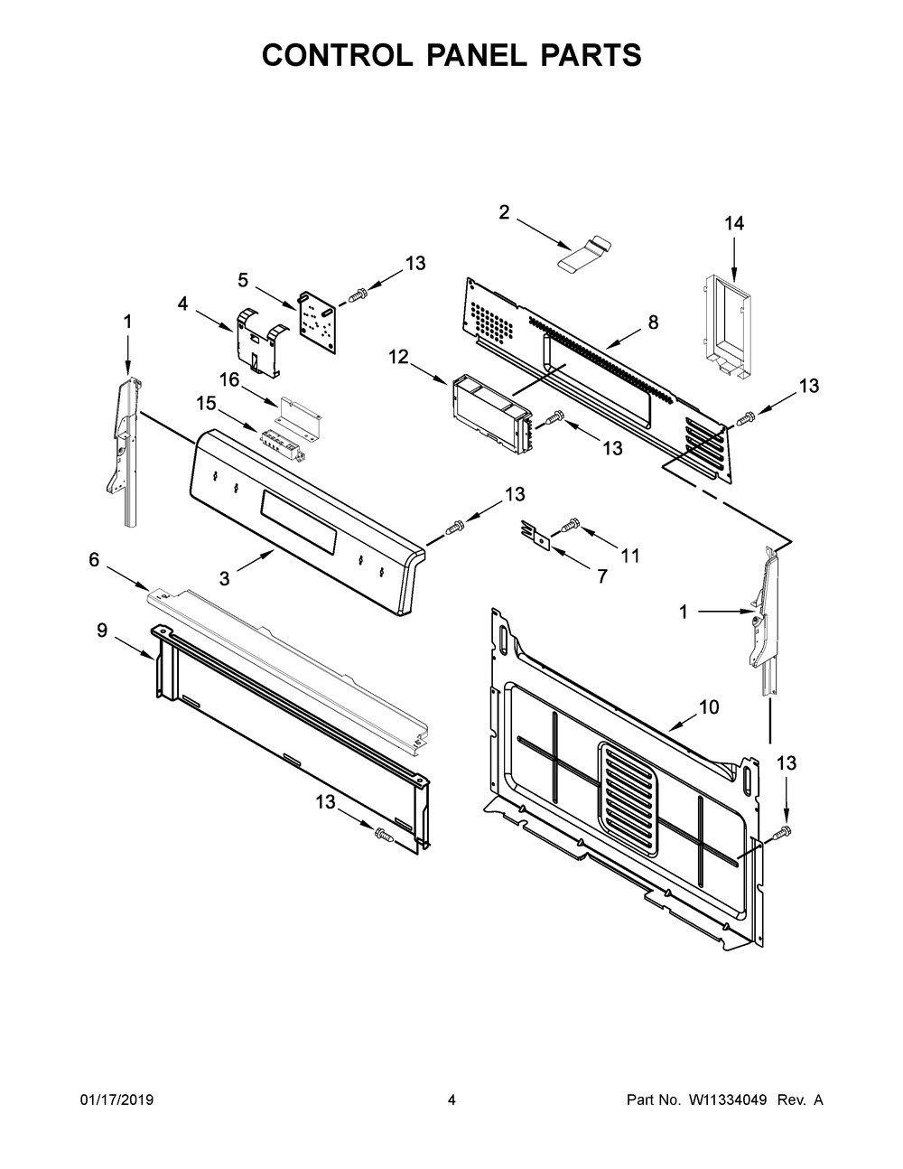 W11334704 : W11334704 PANL-CNTRL