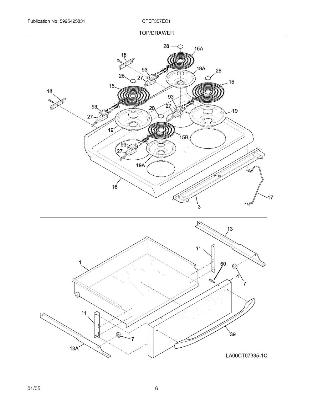 PANEL DRAWER FR (318136202)