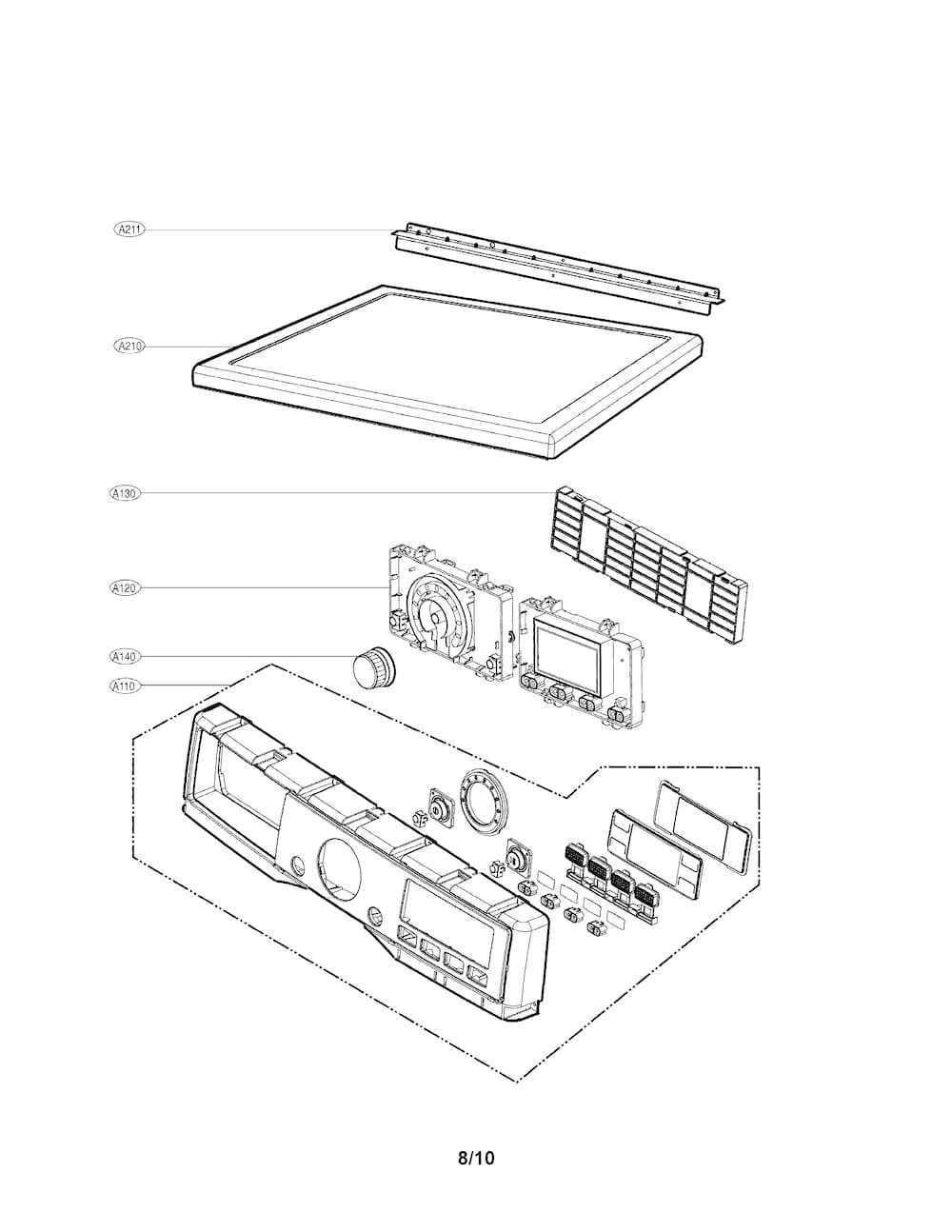 EBR39326101 : EBR39326101 PCB ASSEMBLY,DISPLAY