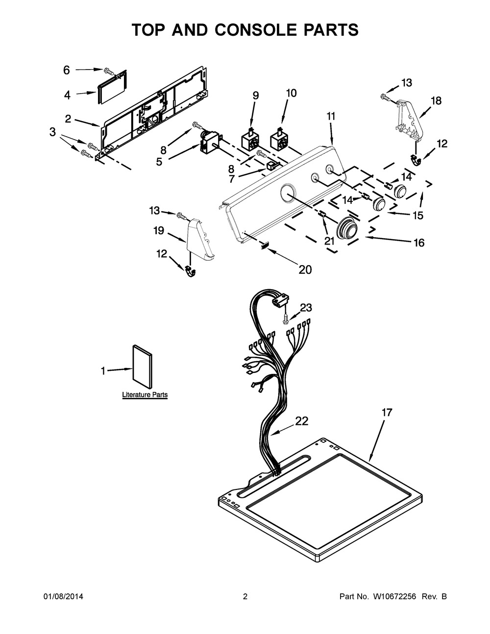 W10599164 : W10599164 HARNS-WIRE