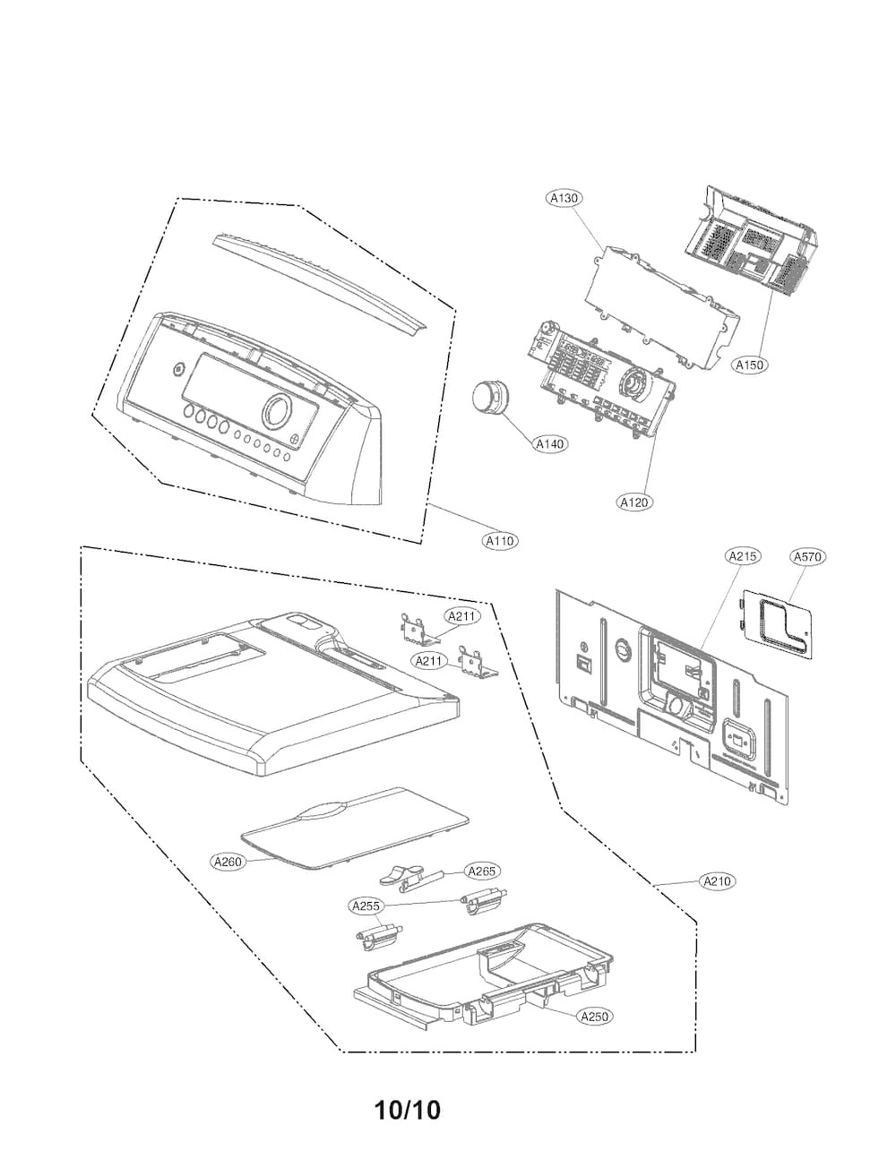 LG DISPLAY POWER CONTROL BOARD (EBR63615903)