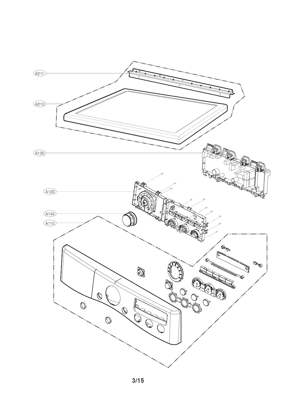 EBR76542932 : EBR76542932 PCB ASSEMBLY,MAIN