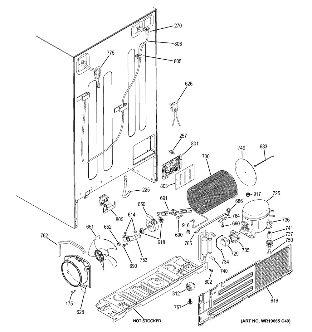GE, SHELF MODULE FRESH FOOD, WR01L00076