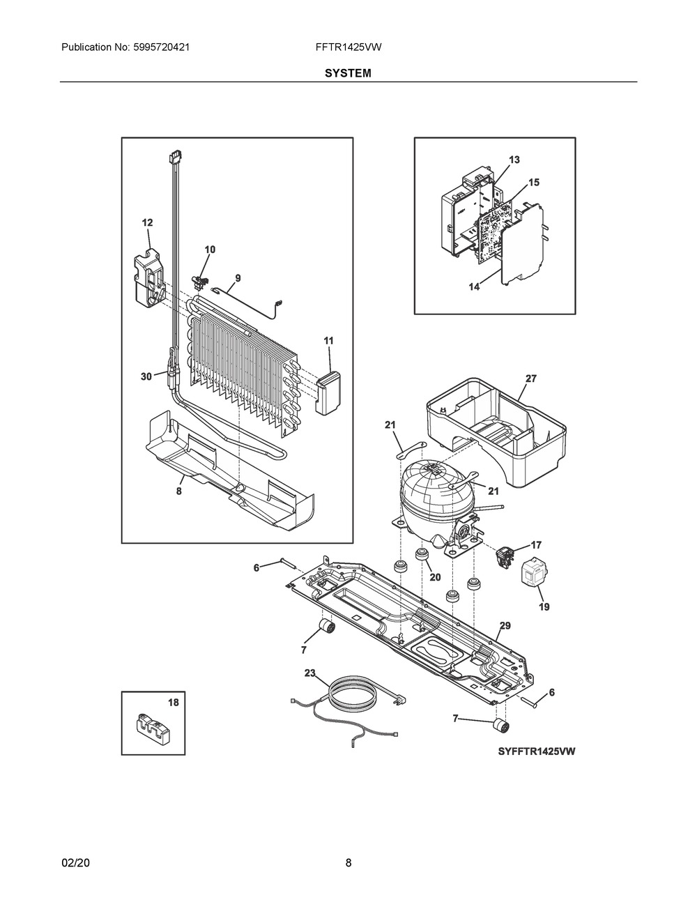 5304520504 : 5304520504 ELECTRICALS,COMPRESSOR,TT1111