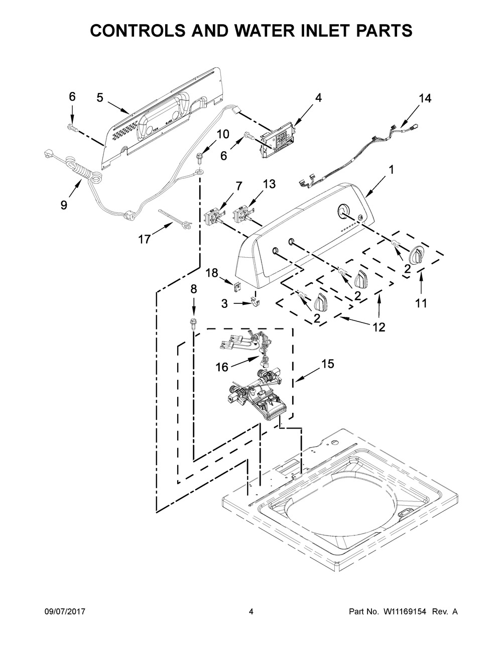 WHIRLPOOL, CNTRL-ELEC, W11170647