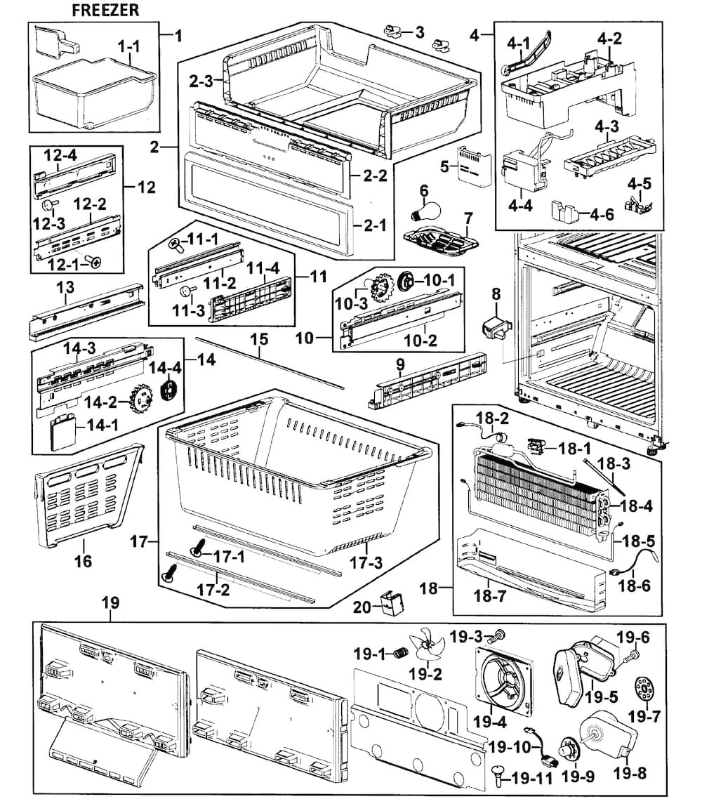 DA97-04848A : DA97-04848A TRAY ASSY