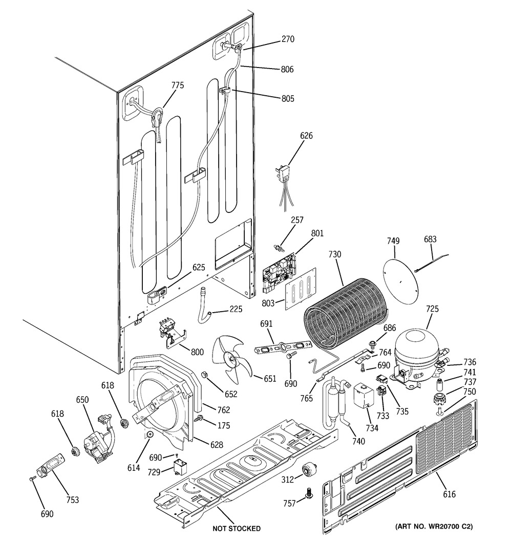 GE, MODULE SHELF FF, WR01L00078