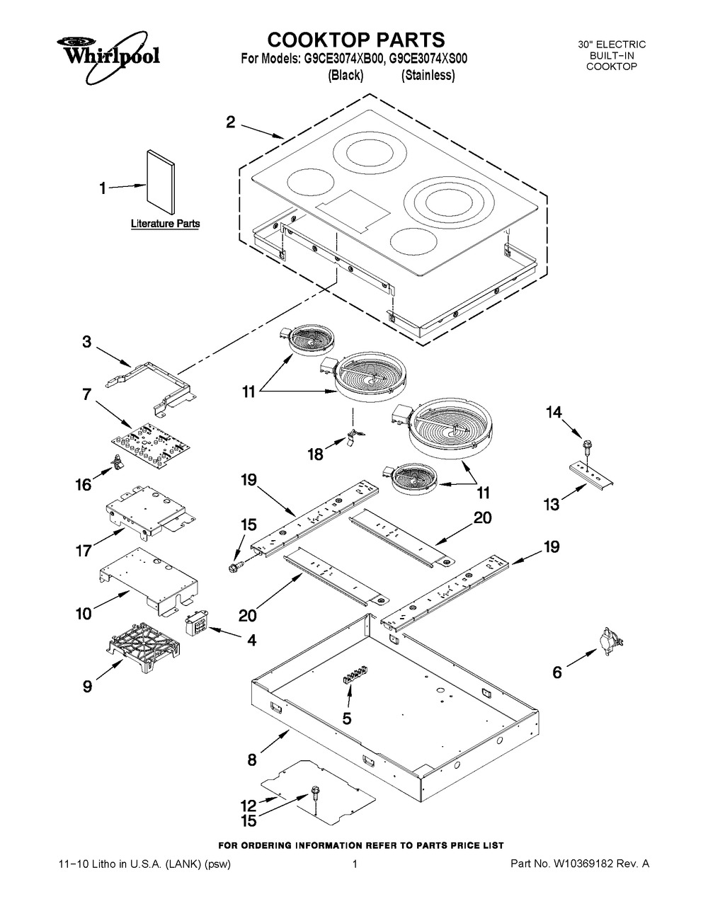 COOKTOP (W10365148)