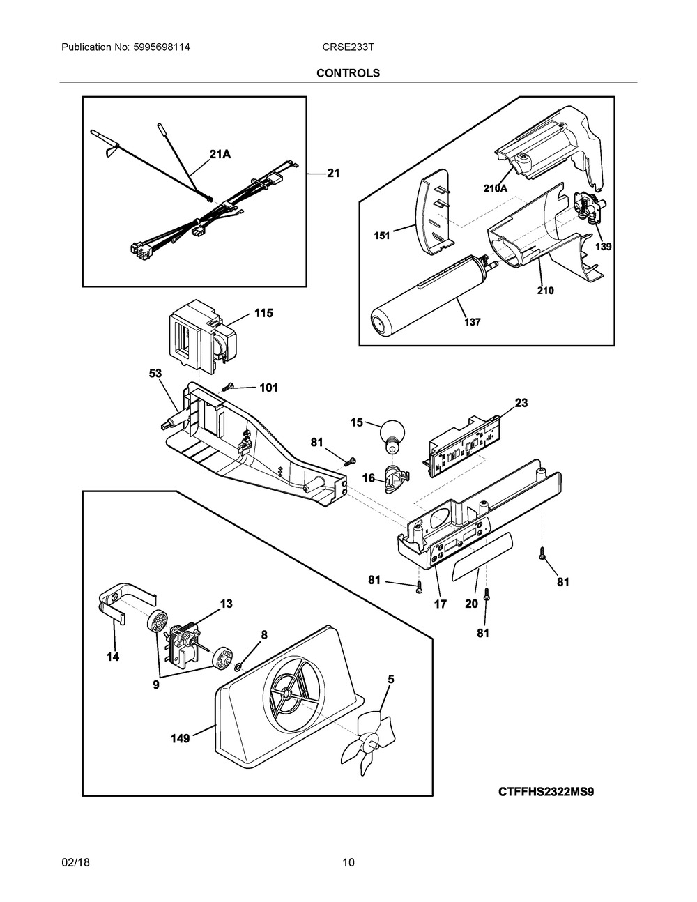 ELECTROLUX/FRIGIDAIRE, S/A-DAMPER & AIR DUCT ASSY, 242303002